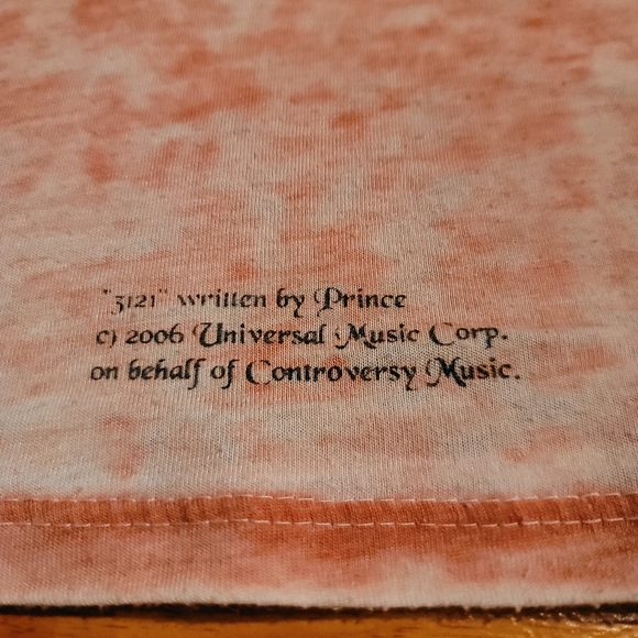 PRINCE 2006 "3121" Tour Top, Small, Las Vegas Concert, Tshirt Tee Vintage RARE - Picture 9 of 13